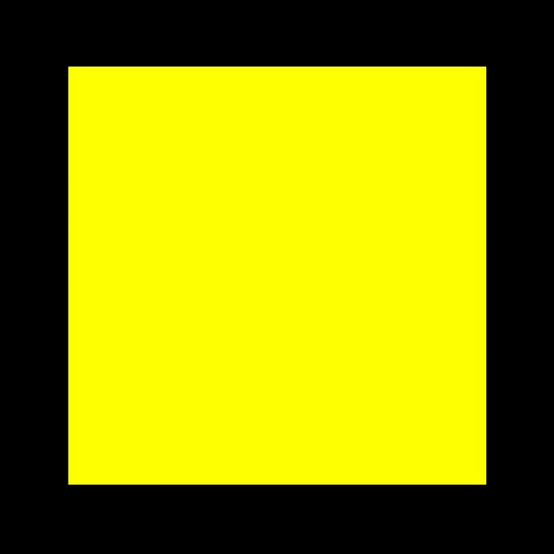 Each square zooms out when a key is pressed. The squares are in the same place.